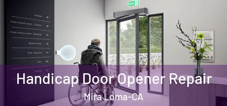  Handicap Door Opener Repair Mira Loma-CA